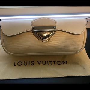 Louis Vuitton Epi Montaigne Clutch Handbag